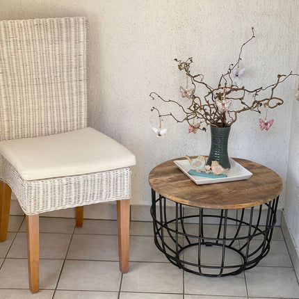 Table basse Ronde | ø 55 cm | Industrielle - Métal