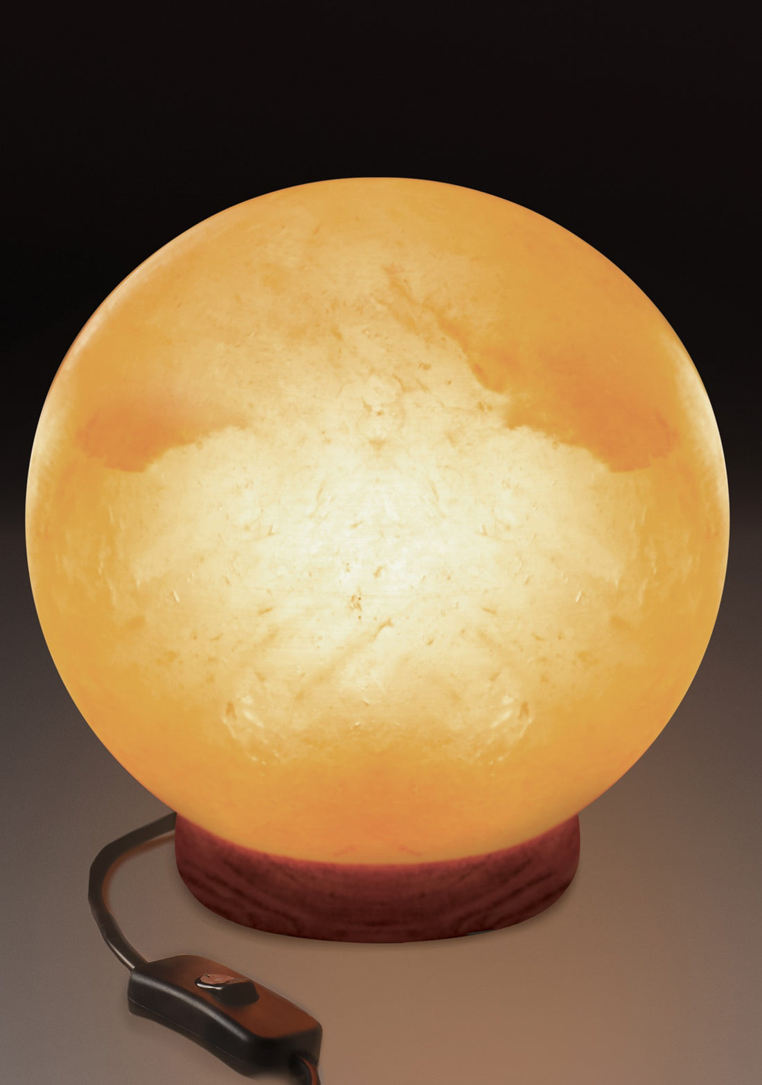 Natural Himalayan salt lamp - Round shape - 4.03 kg