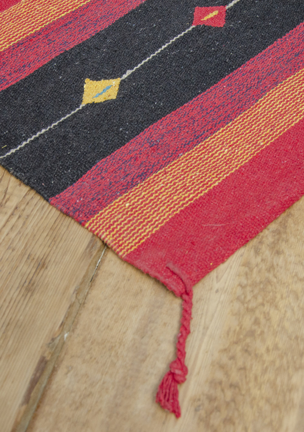 Sarkhan handgewebter Kelim-Teppich, 60 x 110 cm