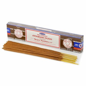 Bâtonnets d'encens Satya Nag Champa Oud Arabe