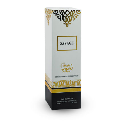 Parfum Homme Savage 30ml Collection Confidentielle