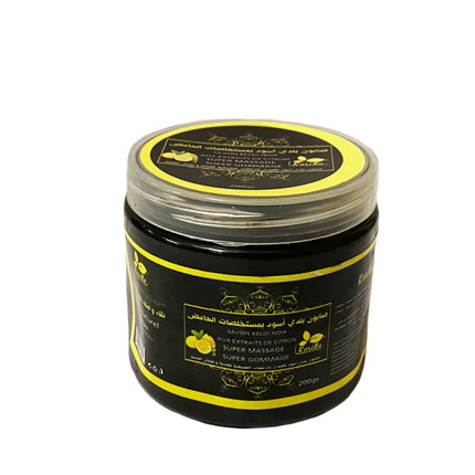 Savon noir beldi au citron