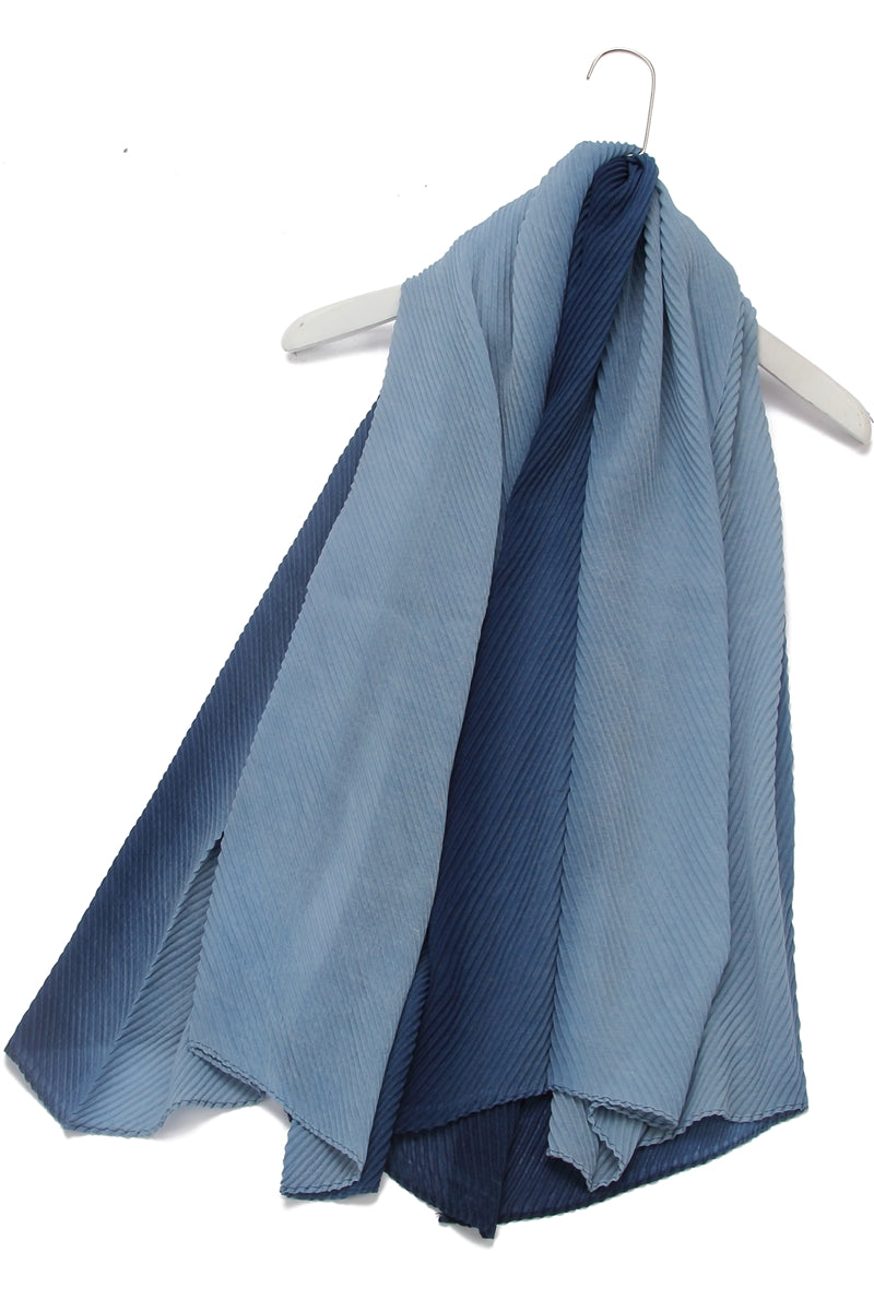 Pleated Viscose Zachte Ribbel sjaal