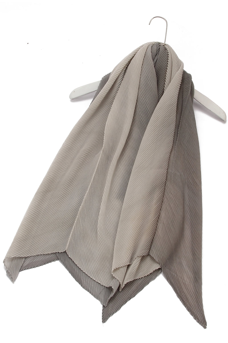 Pleated Viscose Zachte Ribbel sjaal