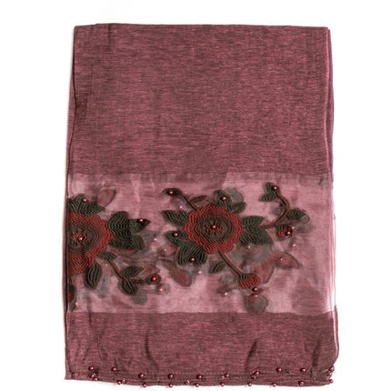 Écharpe coton-viscose