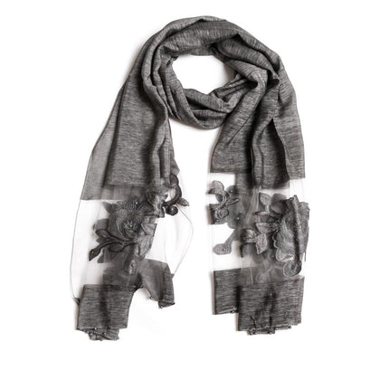 Écharpe coton-viscose