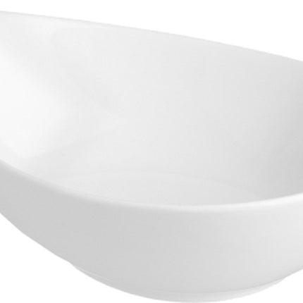 Bol profond goutte blanc 21 x 16 cm