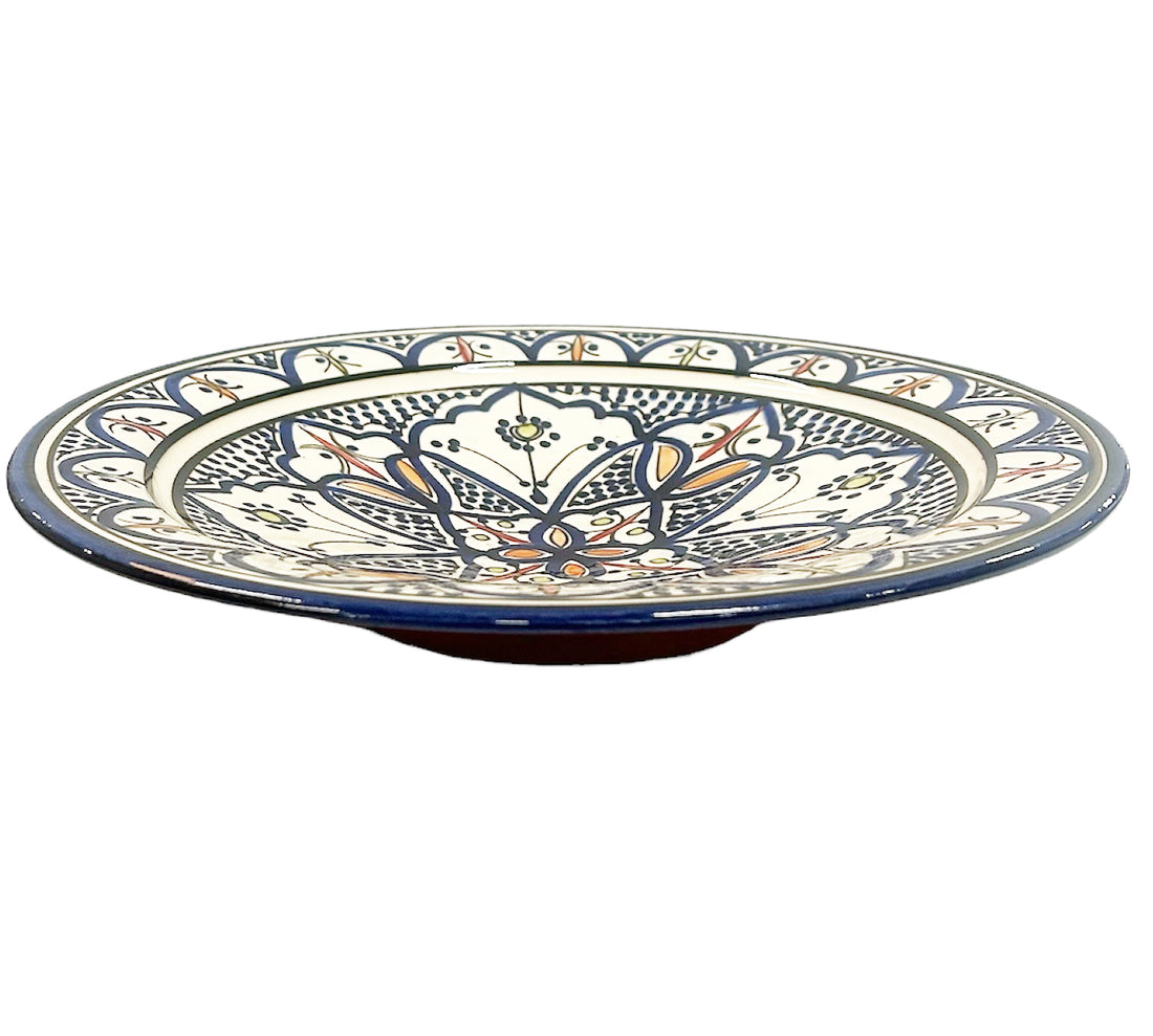 Marokkanische Schale Keramik 35 cm