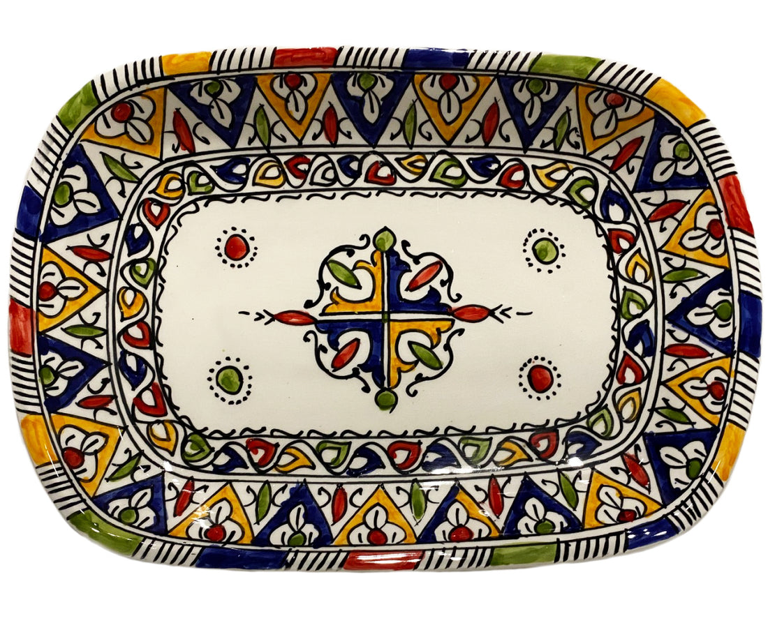 Moroccan bowl multi-color