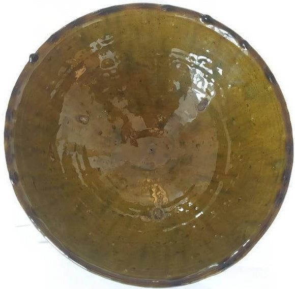 Tamegroute aardewerk schaal - kom Ø 24 cm