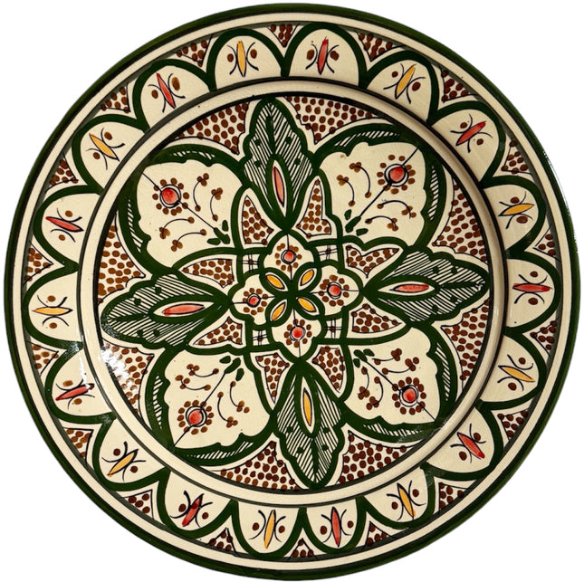 Plat marocain décoré Ø35