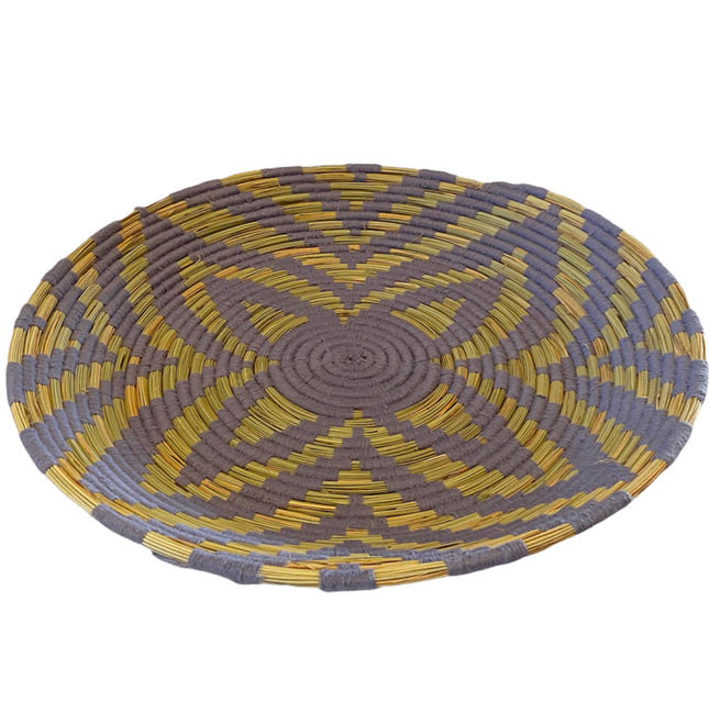 Corbeille Marocaine Naturel plate
