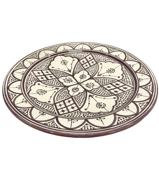 Plat à fruits marocain - plat de service 35 cm