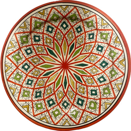 Plat en terre cuite Asfi Ø35