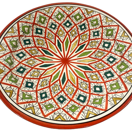 Plat en terre cuite Asfi Ø35