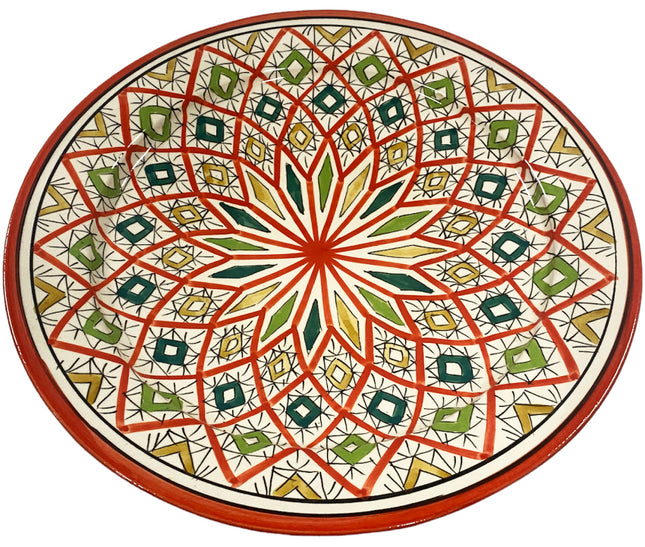 Plat en terre cuite Asfi Ø35