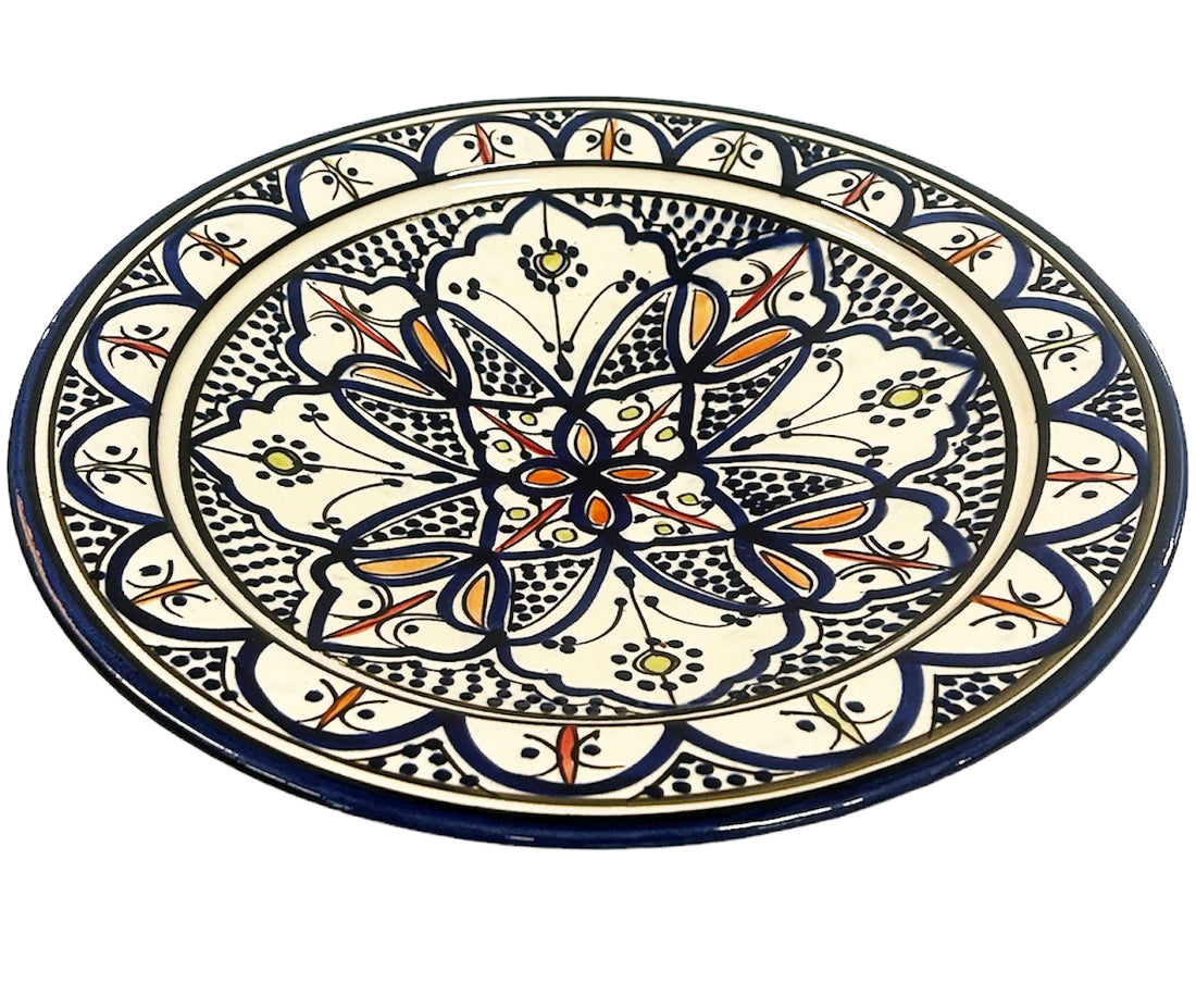Marokkanische Schale Keramik 35 cm