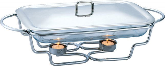 Chauffe-plat – Récipient chauffant – plat à réchauffer – 3 litres