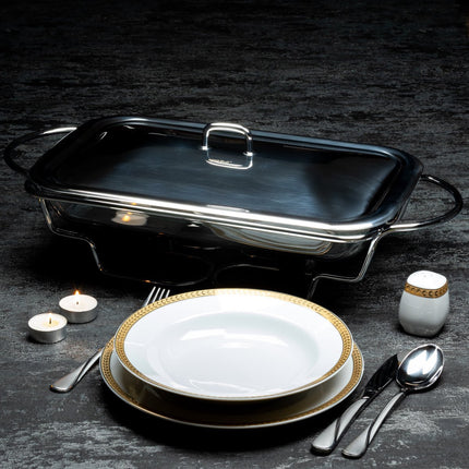 Chauffe-plat – Récipient chauffant – plat à réchauffer – 3 litres