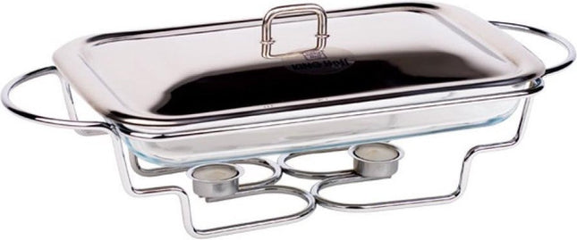 Chauffe-plat – Récipient chauffant – plat à réchauffer – 3 litres