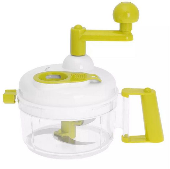 Kinghoff Hachoir et Robot Culinaire Multifonction - Lames en Acier Inoxydable, Mélangeur et Accessoires - Idéal pour Trancher, Hacher et Mélanger - Économe