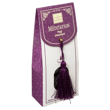 Bâtonnets d'encens avec support - Cônes d'encens et support - Nag Champa