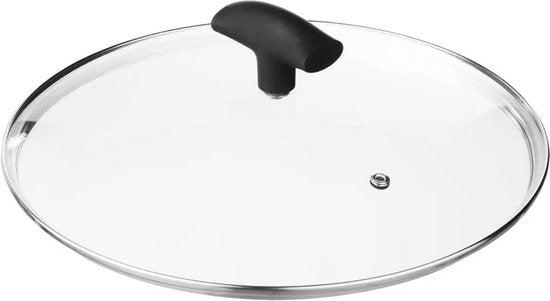 Secret de Gourmet - Poêle à frire avec couvercle - Compatible tous feux/sources de chaleur