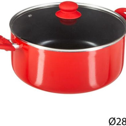Secret De Gourmet - Faitout - Induction - Alu - Antiadhésif - Ø 28 cm