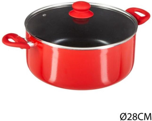 Secret De Gourmet - Faitout - Induction - Alu - Antiadhésif - Ø 28 cm