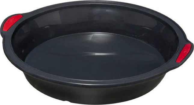 Secret de Gourmet Moule à gâteau - revêtement antiadhésif - noir - 24 x 6.2 cm
