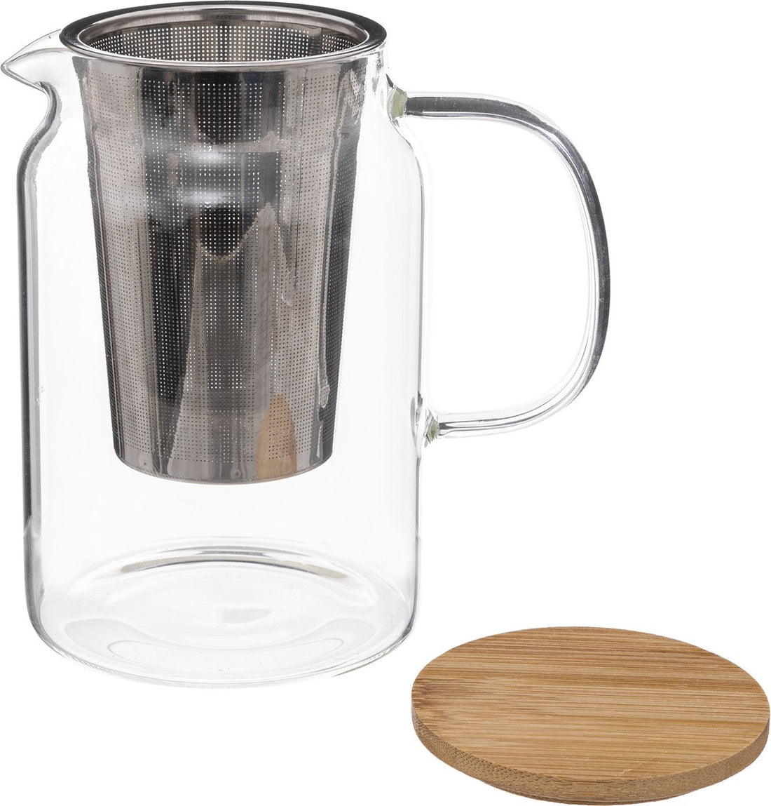 Secret de Gourmet Teekanne - Glas / Bambus - 900 ml