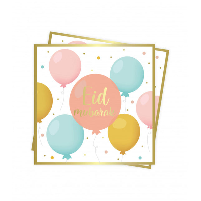 Serviettes de table Aïd Moubarak pour enfants