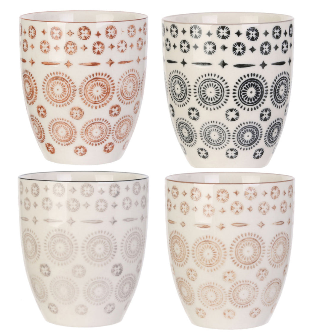 SET 4 orientalische Tassen 250 ML