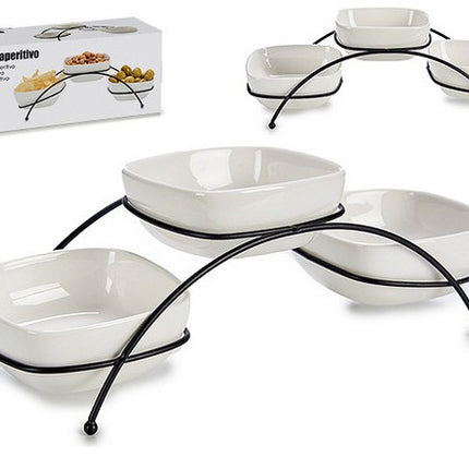 Ensemble d'amuse-bouches en porcelaine
