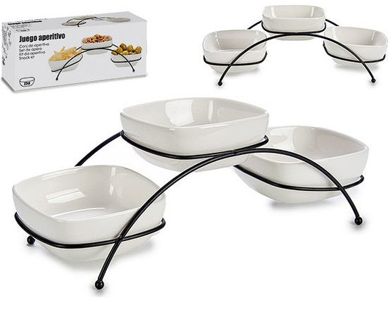 Ensemble d'amuse-bouches en porcelaine