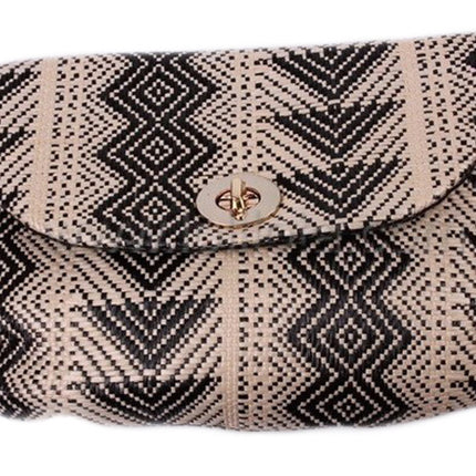 Pochette noire/blanche