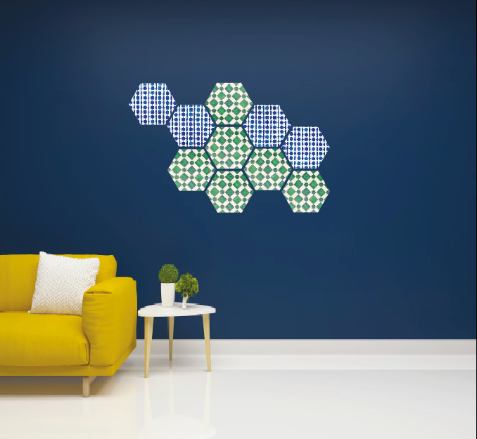 Mosaic plastic decorative tiles Taza