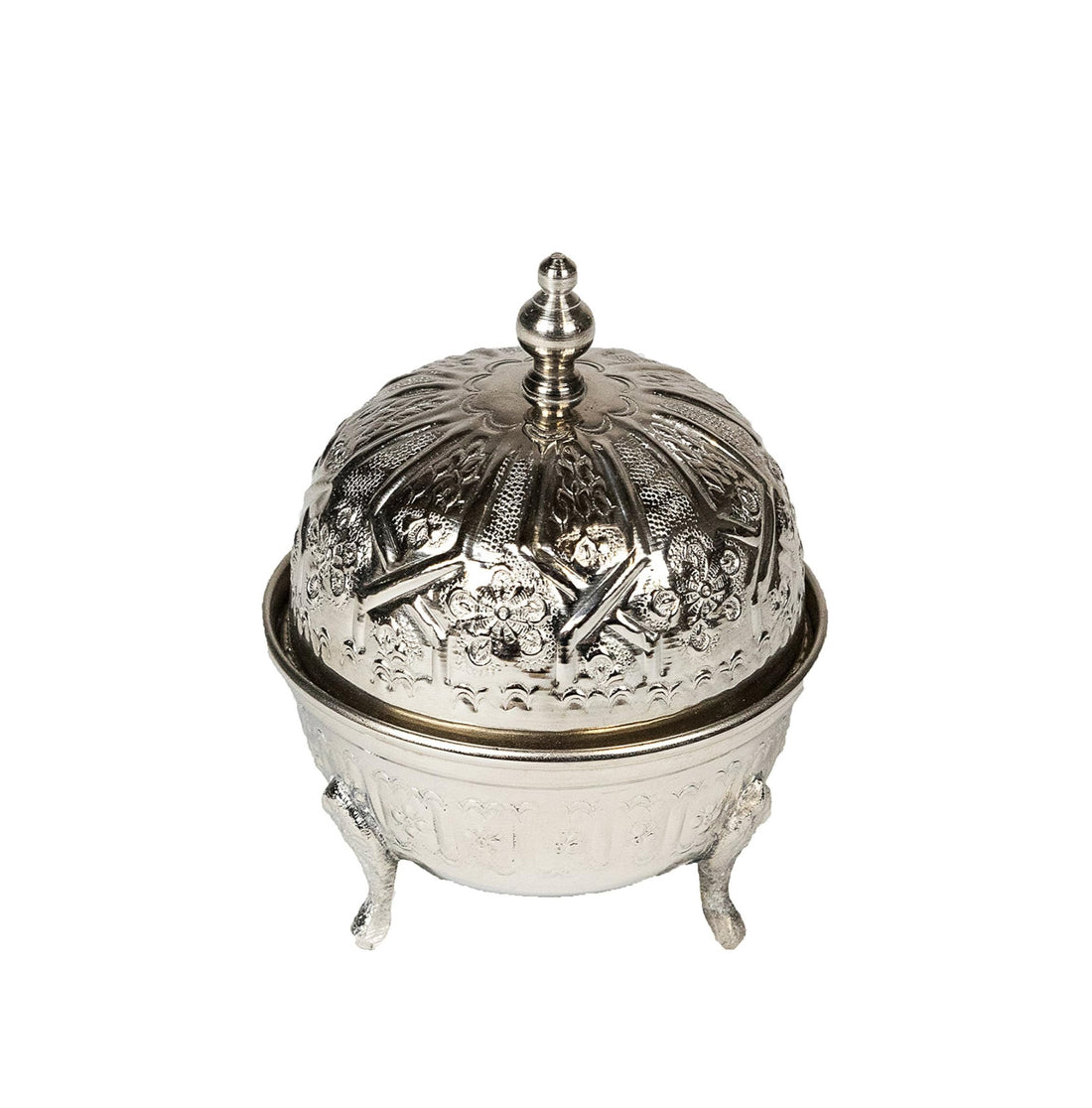 Moroccan Silver Sugar Bowl