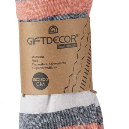 Écharpe multifonctionnelle Rayures Rose (160 x 200 cm)