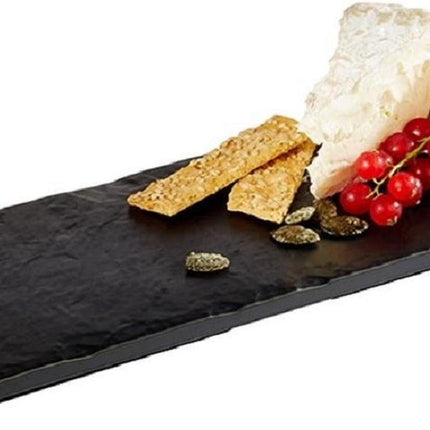 Plateau à sushi/collation en ardoise 10x30 cm