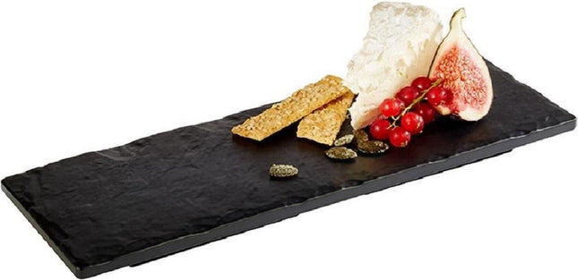 Plateau à sushi/collation en ardoise 10x30 cm