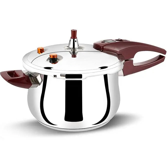 Snelkookpan 6 liter roestvrijstaal - inductie - pressure cooker 6 Liter