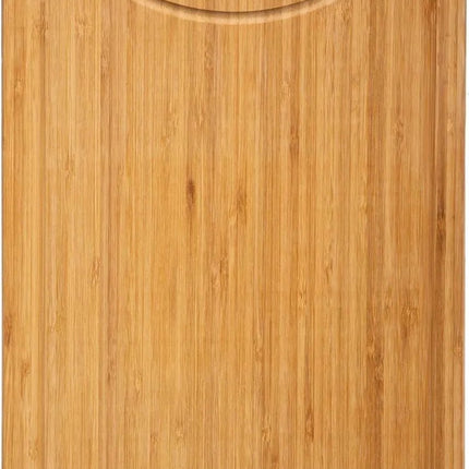 Planche à découper en bambou avec anse métallique 30 x 20 cm - Planche de service - Planche à pain