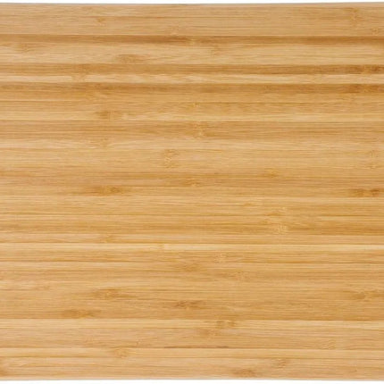 Planche à découper en bambou avec anse métallique 30 x 20 cm - Planche de service - Planche à pain