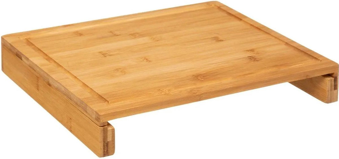 5Five bamboe snijplank met opvangbak – rechthoekig, 35 x 28 cm – foto 4
