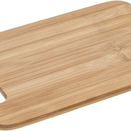 Ensemble de planches à découper avec support métallique - Lot de 4 planches à découper en bambou - idéal pour les tapas.