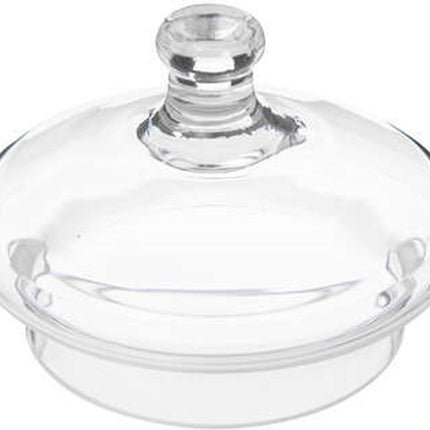 Bocal de rangement - pot à bonbons - verre - couvercle - 400 ml - bonbonnières