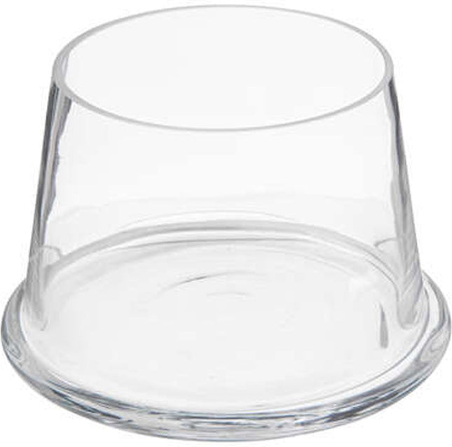 Bocal de rangement - pot à bonbons - verre - couvercle - 400 ml - bonbonnières