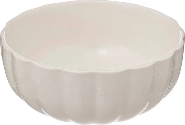 Secret de Gourmet Bols à soupe/ramequins de service - 4x - Delphi - porcelaine - D15 x H7 cm - blanc ivoire