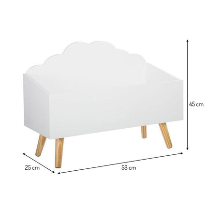Atmosphera Boîte de rangement nuage pour chambre d'enfant